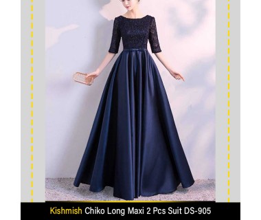 Kishmish Chiko Long Maxi 2 Pcs Suit DS-905 Kishmish Chiko Long Maxi 2 Pcs Suit DS-905